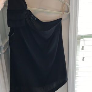 One sided sexy black top!